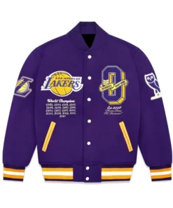 LA Lakers OVO Varsity Jacket