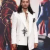 LA Premiere Ezra Miller The Flash 2023 Barry Allen White Blazer