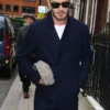 LFW Show David Beckham Trench Blue Coat