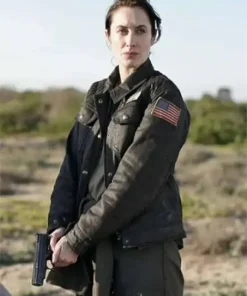 La Brea S02 Vanessa Buckley Leather Jacket