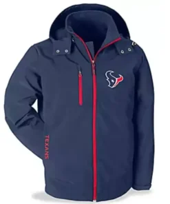 Lacey Houston Texans Blue Full-Zip Jacket