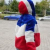Get this Larry Buffalo Bills Color Block Fur Coat
