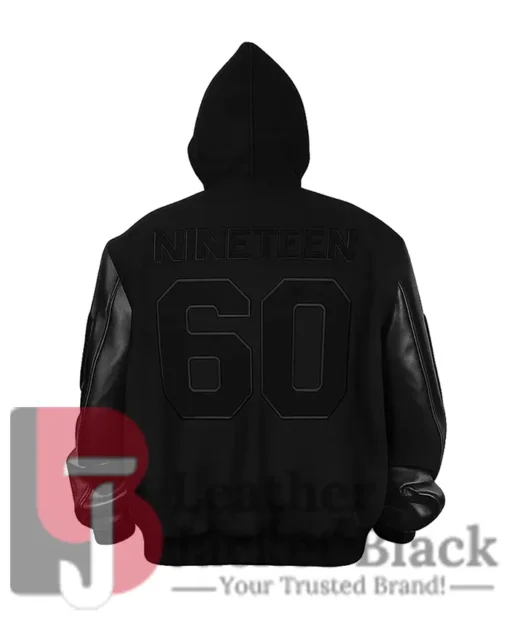 Las Vegas Raiders Antonio Varsity Pierce Black Jacket