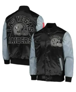 Las Vegas Raiders Black Starter Jacket