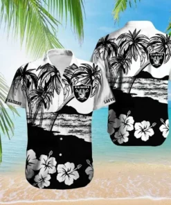 Las Vegas Raiders Hawaiian Printed Shirt