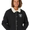 Las Vegas Raiders Sherpa Jacket