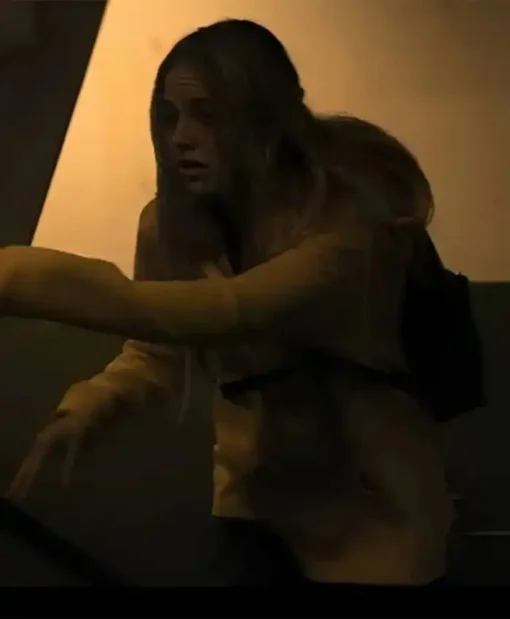 Latency Sasha Luss Yellow Zipper Hoodie