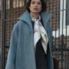 Laura Rose Motherless Brooklyn Women Wool Trench Coat