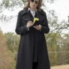 Laurie Blake Watchmen Black Trench Coat
