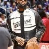 LeBron James Aimé Leon Dore Leather Jacket