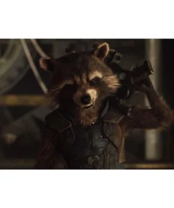 Leather Vest Raccoon Guardians Of The Galaxy Vol 2