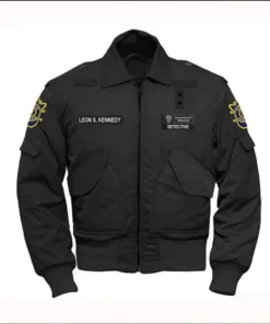 Leon S Kennedy Resident Evil 2 Remake RPD Game Jacket