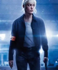 Lieutenant Cécile How I Became a Super Hero Black Jacket