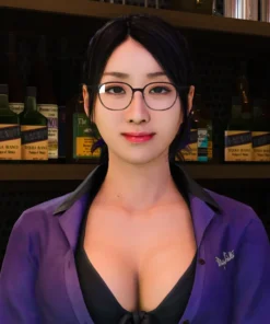 Like A Dragon Infinite Wealth 2024 Kei Purple Shirt