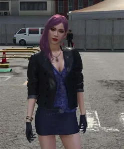 Like A Dragon Infinite Wealth 2024 Seonhee Leather Jacket