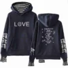 Lil Peep Come Over When You’re Sober Blue Bomber Hoodie