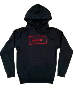 Lil Peep Hellboy Black Bomber Hoodie Wool Jacket