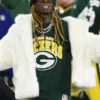 Lil Wayne Green Bay Packers Field Detroit Lions Fur Jacket