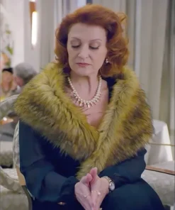 Lilah Folger Snowpiercer S02 Fur Trench Coat