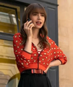 Lily Collins Emily in Paris S03 Jacket