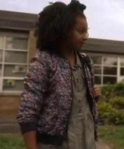 Locke and Key Liyou Abere Bomber Floral Jacket