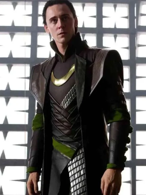 Loki Tom Hiddleston Leather Jacket sale
