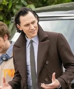 Loki Tom Hiddleston S02 Brown Peacoat