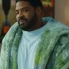 Loot S02 Ron Funches Tie-Dye Green Robe
