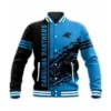 Lorne Carolina Panthers Football Varsity baseball Jacket