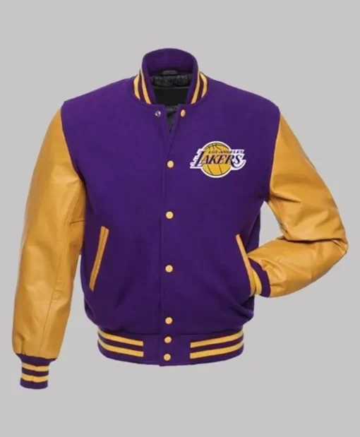 Los Angeles 1978-2020 Lakers Purple Varsity Jacket