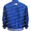 Los Angeles Dodgers Dave Roberts Blue Vintage Bomber Jacket For Sale