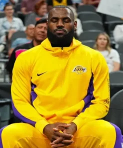 Los Angeles Lakers Yellow Pullover Hoodie