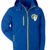 Los Angeles Rams Blue Hooded Jacket