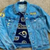 Los Angeles Rams Denim Blue Jacket