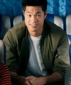 Love In Taipei 2023 Ross Butler Green Bomber Jacket