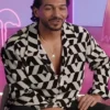 Love Island UK S011 Munveer Jabbal Geometric Shirt