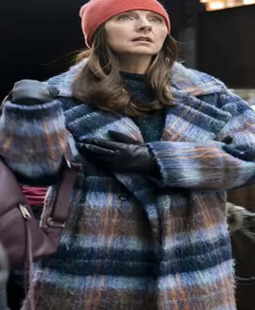 Love Life Claudia Hoffman Blue Trench Coat