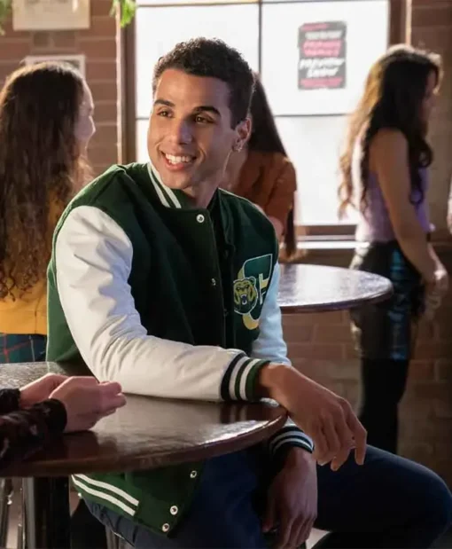 Love Victor Andrew Letterman Fleece Jacket