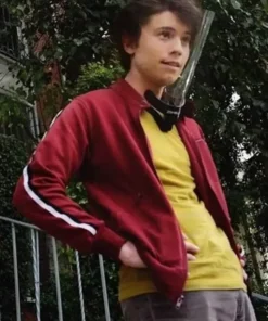 Love Victor Felix Weston Red Fleece Jacket