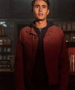 Love Victor Michael Cimino burgundy Jacket