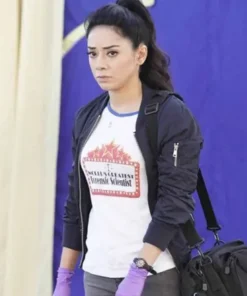 Lucifer Aimee Garcia Black Jacket