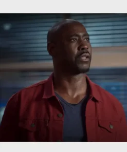Lucifer Amenadiel Red Cotton Jacket