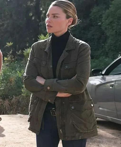 Lucifer Chloe Decker Military Green Jacket