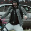 Lucky You Song Eminem Grey Cotton Jacket
