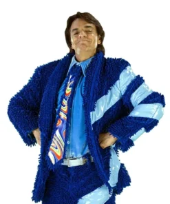 Ludovico P. Luche Fur Blue Jacket