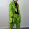 Ludoviquito P. Luche Fur Green Coat sale