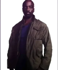 Luke Cage Jessica Jones Brown Field Jacket