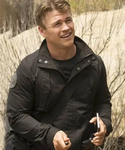 Luke Hemsworth Westworld S3 All Black Jacket