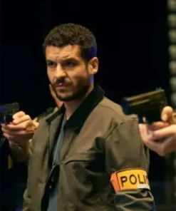 Lupin S03 Youssef Guedira Cotton Grey Jacket