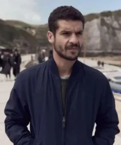 Lupin Soufiane Guerrab Fleece Bomber Jacket